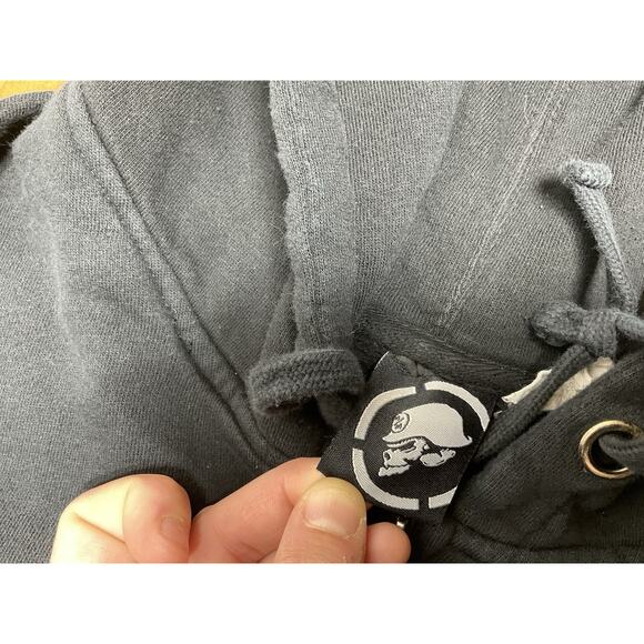 Y2K Metal Mulisha Rockstar Energy Drink Black Hoodie Size XL - Picture 5 of 14